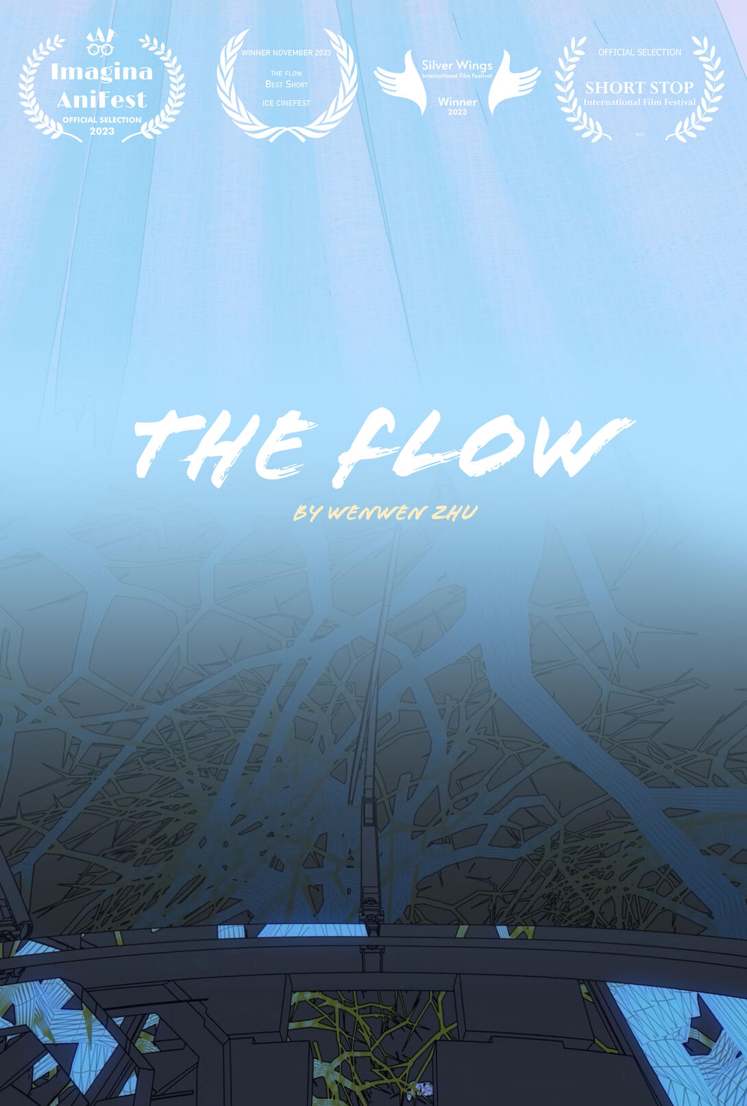 'The Flow' by Wenwen Zhu, created using SAIC's render farm