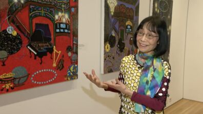 Professor Emeritus Michiko Itatani’s Solo Exhibition Spotlighted by WTTW