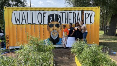 Alum Lorenzo Young Honored with Mural in Washington Park