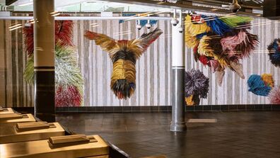Nick Cave Installation Reviewed by The New York Times