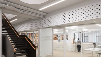 SAIC’s John M. Flaxman Library Renovations Featured in AIA’s Chicago Architect Magazine