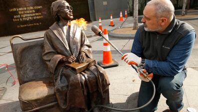 Restoration of Rosa Parks Statue Meets Praise in Dallas