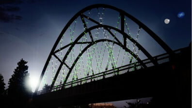 SAIC Alumni Duo Luftwerk to Illuminate 606 Bridge