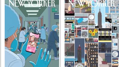 Alum Chris Ware’s New Yorker Covers Reflect Life Under the Pandemic