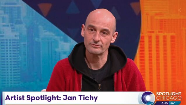 Jan Tichy on WGN9 for Artist Spotlight