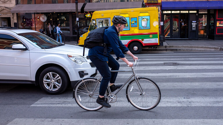 Transforming bicycle trash into art treasure 