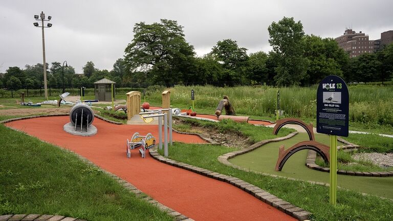 A golf course designed by Eric Hotchkiss