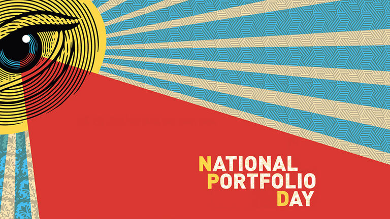 National Portfolio Day 2024 graphics