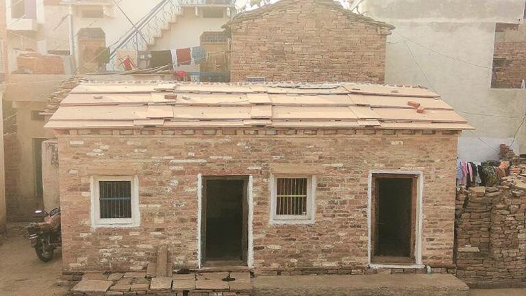 Abdul Mubeen and Mohammed Shafeeq’s house after renovation. (Photo: Architectural Heritage Division, INTACH)