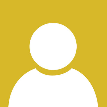 A silhouette of a person against a yellow background. 