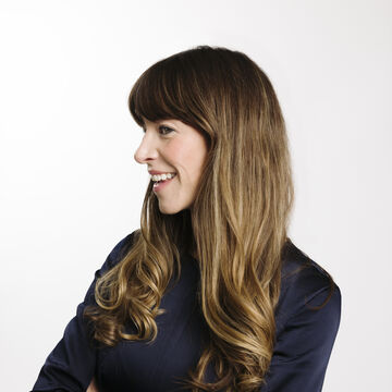 A headshot of Courtney Rowe, Vice President for Advancement at SAIC