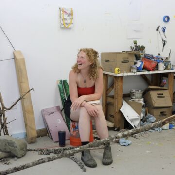 A photo of SAIC faculty member Jessica Zawadowicz