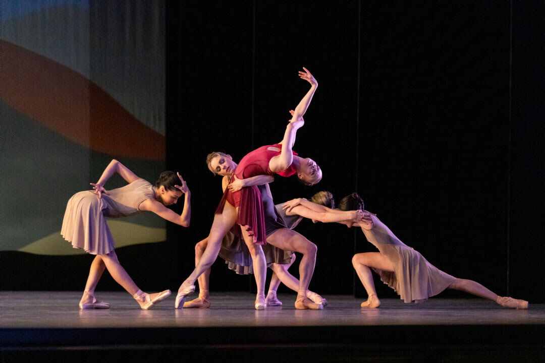 Dancers at the San Francisco Ballet 