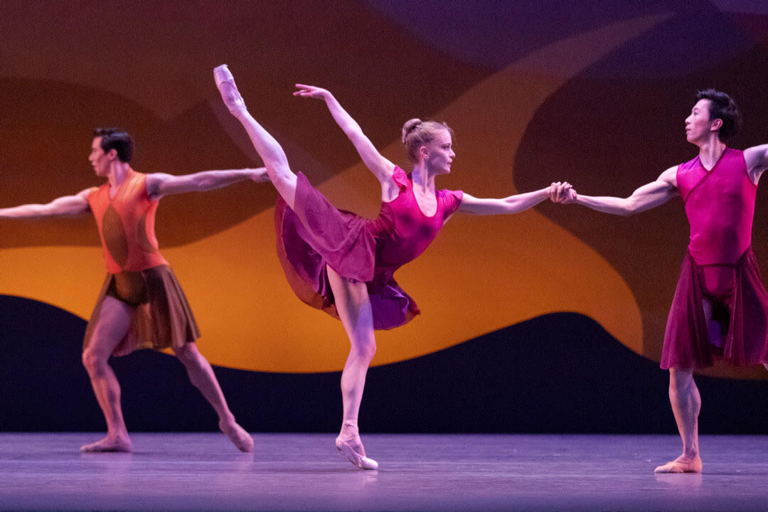 Dancers at the San Francisco Ballet 