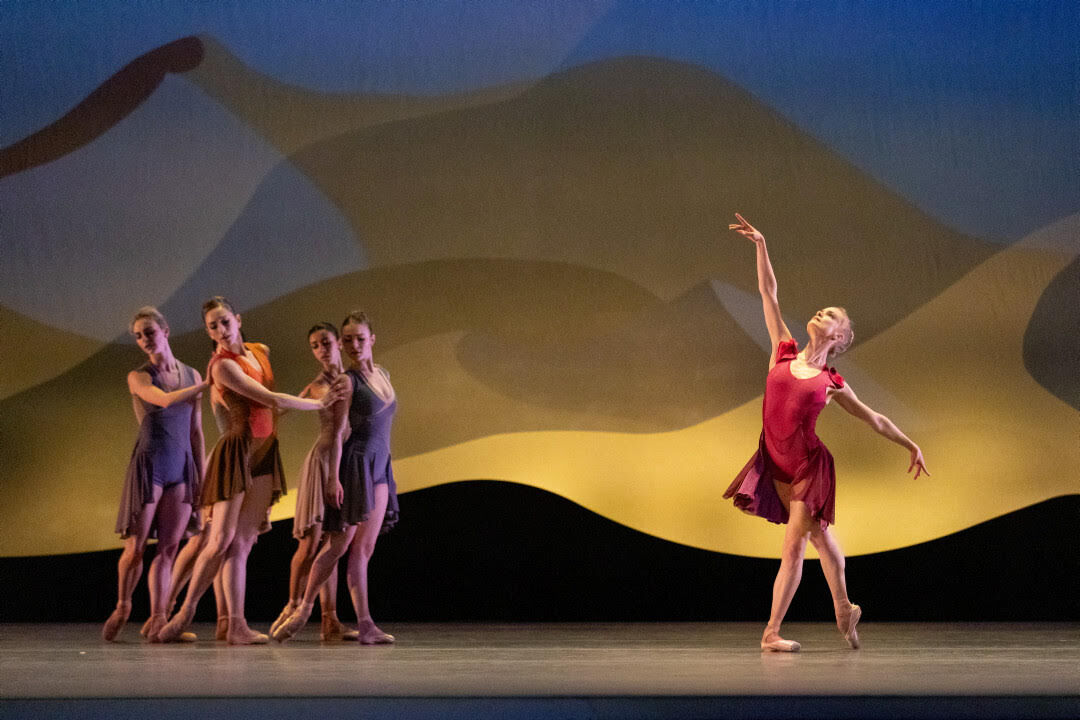 Dancers at the San Francisco Ballet 