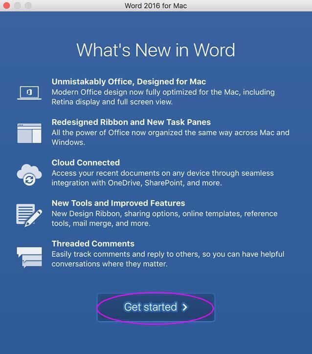 A screenshot of how to do step 2 to install office 365 software
