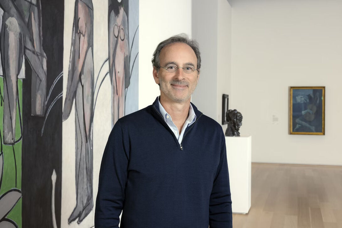 An image of Eric Lefkofsky at the Art Institute of Chicago